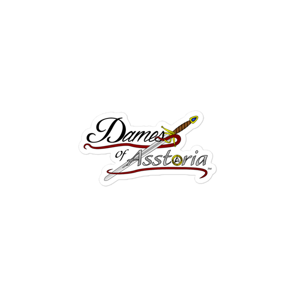 Dames of Asstoria Logo Sticker