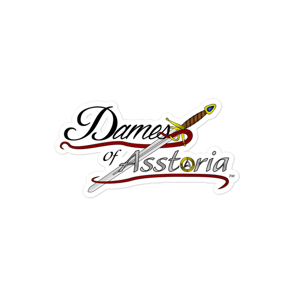 Dames of Asstoria Logo Sticker