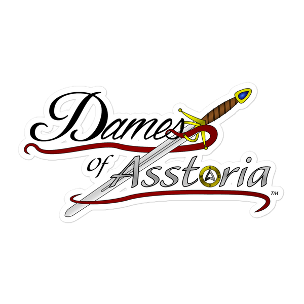 Dames of Asstoria Logo Sticker