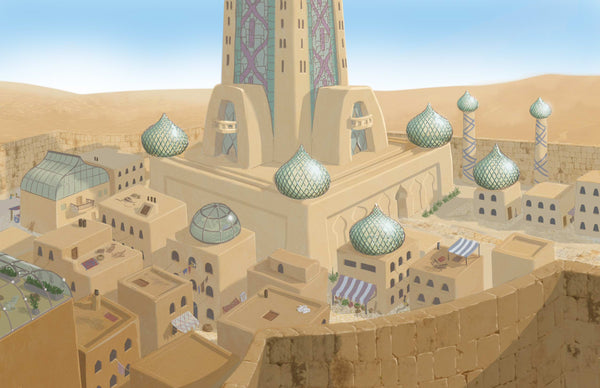 The Lamia city of Nasilia, capital of the Kingdom of Althaeban