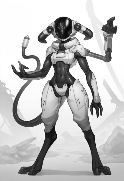 A lesser Data Daimon from the bestiary