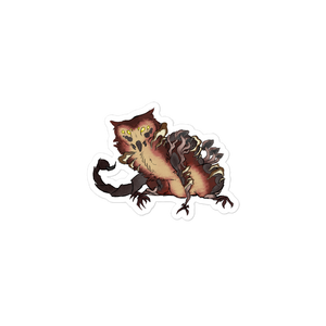 Devil's Tooth Owl Sticker