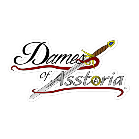 Dames of Asstoria Logo Sticker